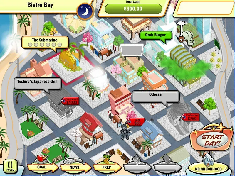 Скриншот 3 к игре DinerTown Tycoon