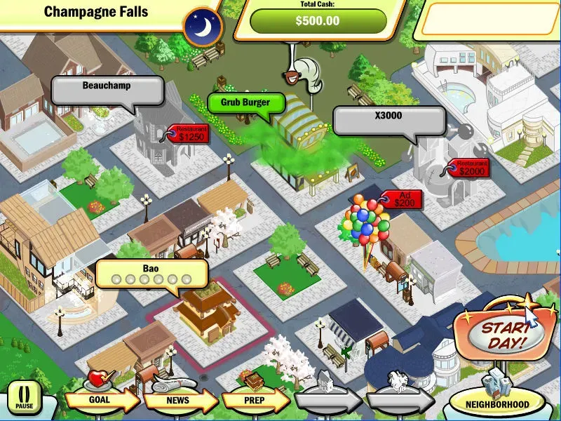 Скриншот 4 к игре DinerTown Tycoon