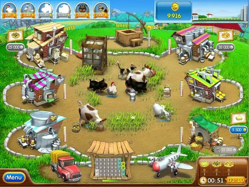 Скриншот 2 к игре Farm Frenzy: Pizza Party
