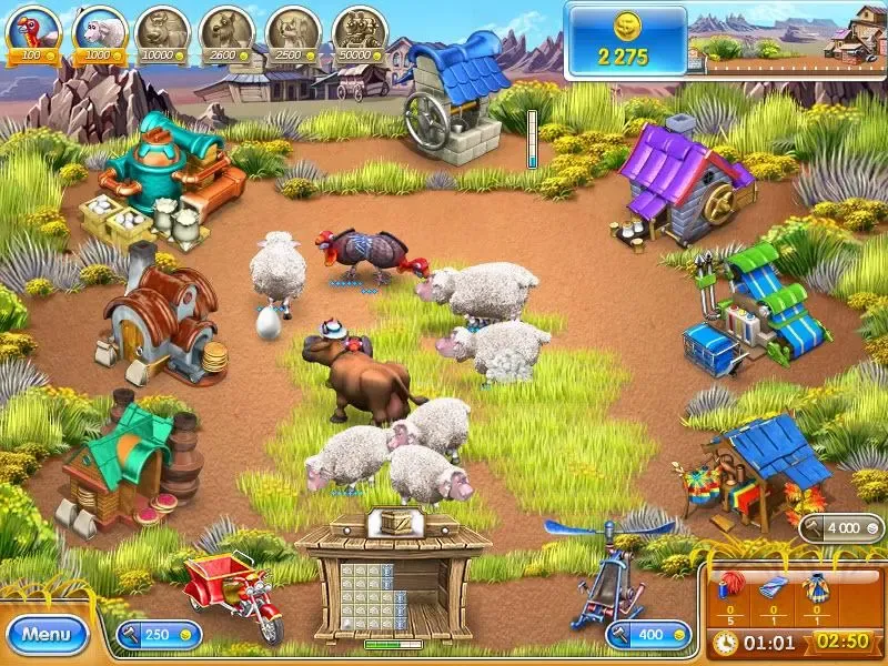Скриншот 2 к игре Farm Frenzy 3: American Pie