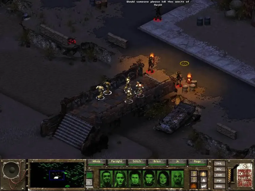 Скриншот 2 к игре Fallout Tactics: Brotherhood of Steel