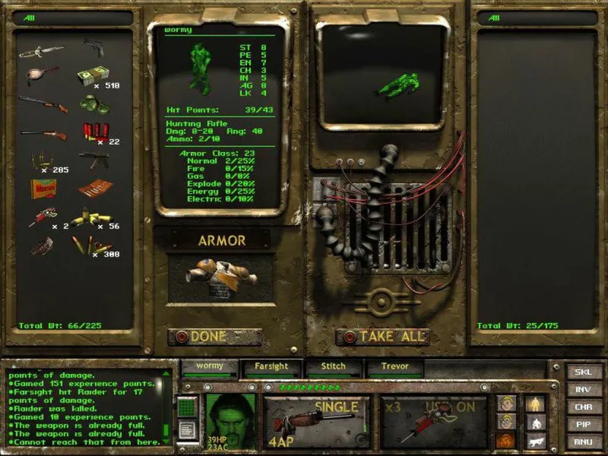 Скриншот 4 к игре Fallout Tactics: Brotherhood of Steel