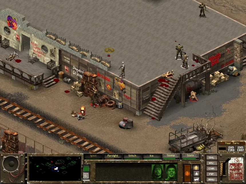 Скриншот 5 к игре Fallout Tactics: Brotherhood of Steel