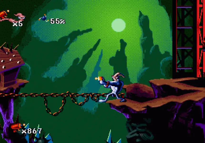 Скриншот 1 к игре Earthworm Jim