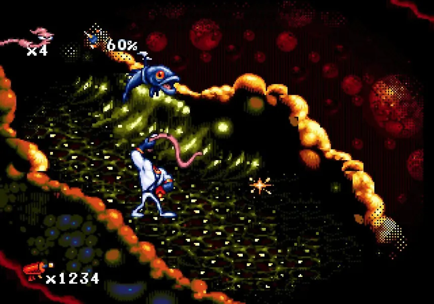 Скриншот 2 к игре Earthworm Jim