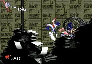 Скриншот 7 к игре Earthworm Jim 2