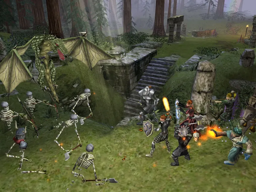 Скриншот 4 к игре Dungeon Siege