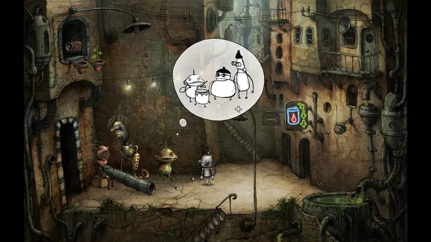 Скриншот 1 к игре Machinarium