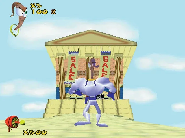Скриншот 7 к игре Earthworm Jim 3D