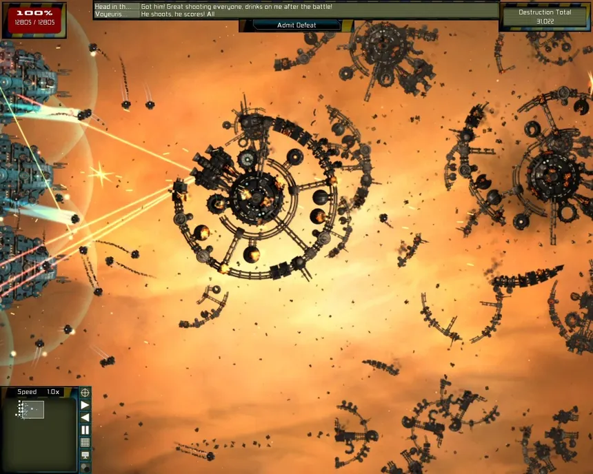 Скриншот 7 к игре Gratuitous Space Battles