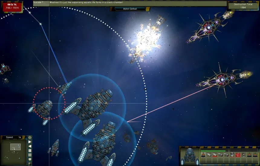 Скриншот 8 к игре Gratuitous Space Battles