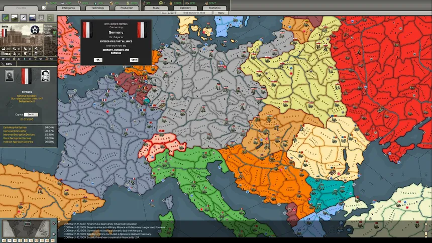 Скриншот 1 к игре Arsenal of Democracy: A Hearts of Iron Game