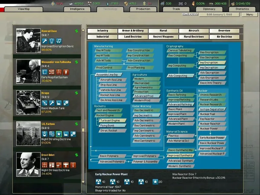 Скриншот 5 к игре Arsenal of Democracy: A Hearts of Iron Game