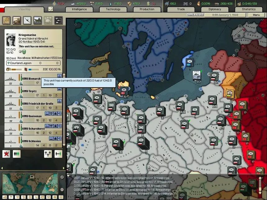 Скриншот 8 к игре Arsenal of Democracy: A Hearts of Iron Game