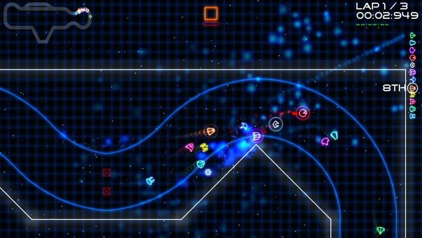 Скриншот 1 к игре Super Laser  Racer