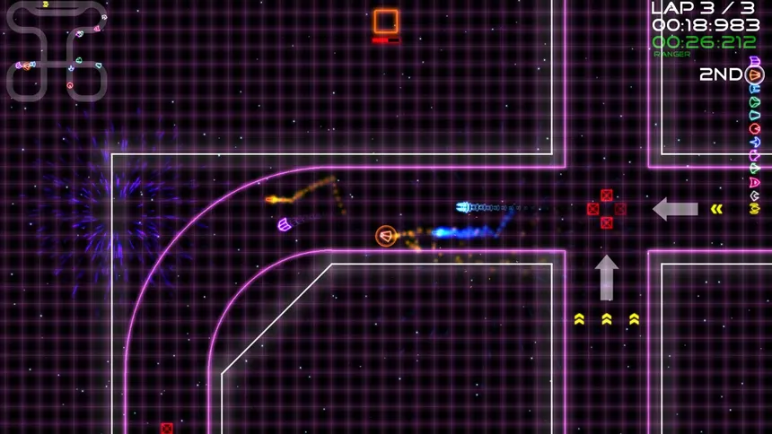 Скриншот 4 к игре Super Laser  Racer
