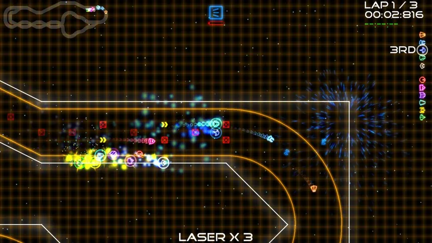 Скриншот 6 к игре Super Laser  Racer