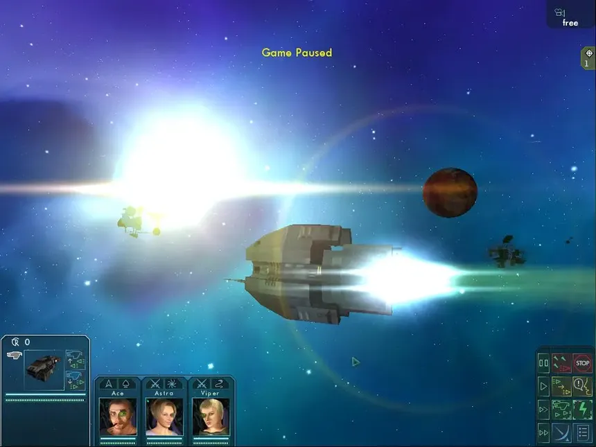 Скриншот 1 к игре Star Wolves