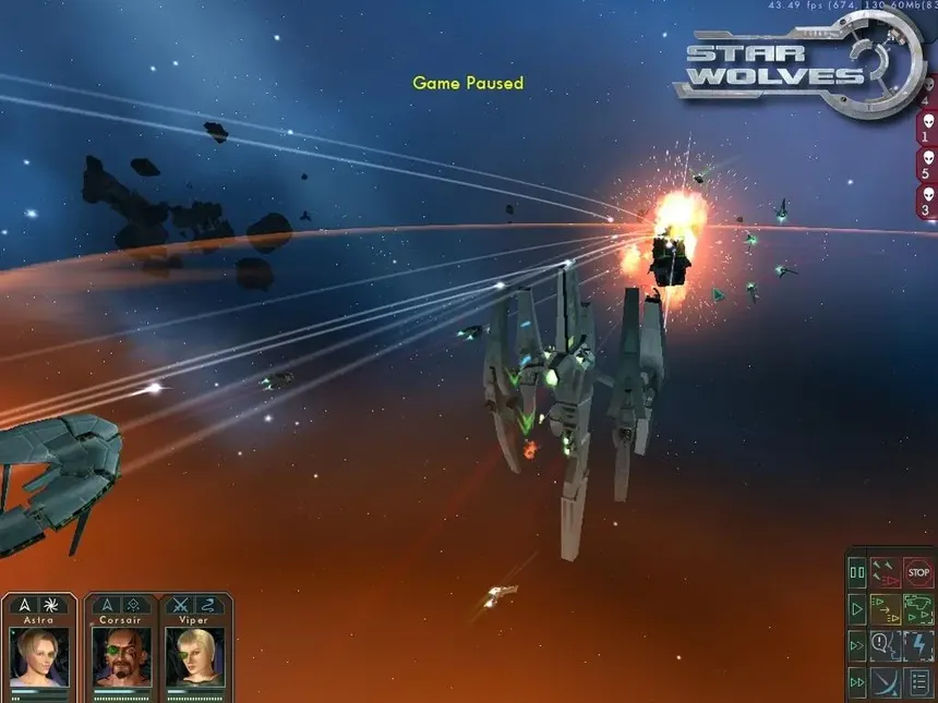 Скриншот 7 к игре Star Wolves