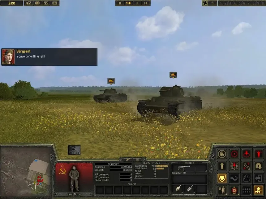 Скриншот 2 к игре Theatre of War 2: Kursk 1943