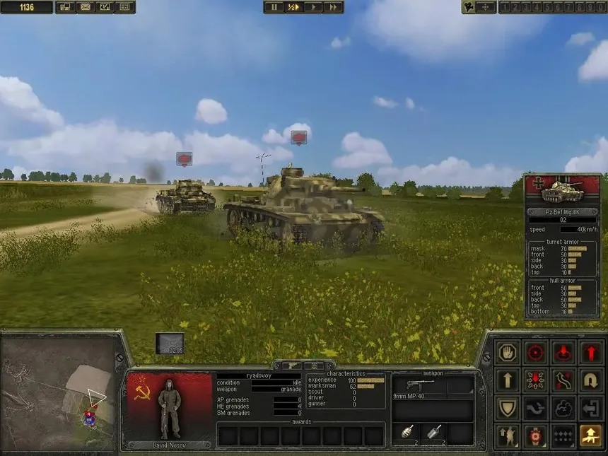 Скриншот 4 к игре Theatre of War 2: Kursk 1943