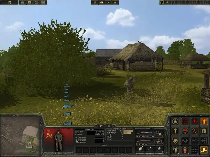 Скриншот 5 к игре Theatre of War 2: Kursk 1943