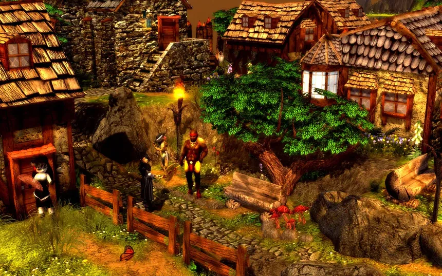 Скриншот 1 к игре Grotesque Tactics: Evil Heroes