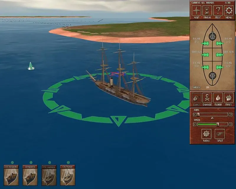 Скриншот 3 к игре Ironclads: American Civil War