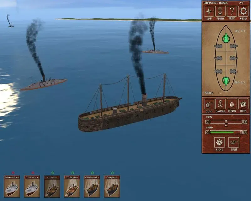 Скриншот 4 к игре Ironclads: American Civil War