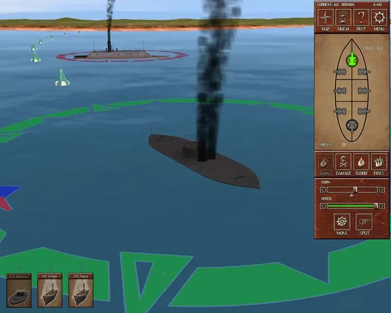 Скриншот 7 к игре Ironclads: American Civil War