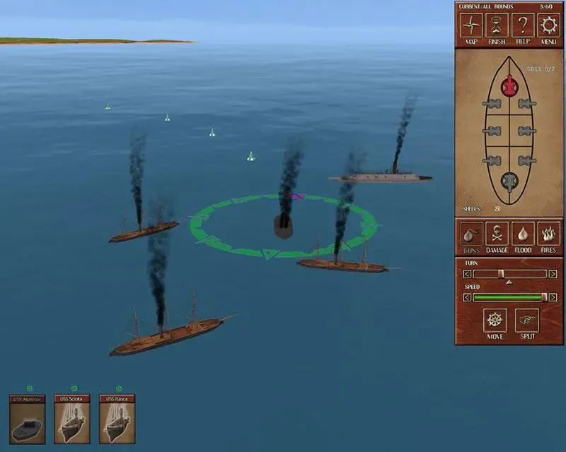Скриншот 8 к игре Ironclads: American Civil War
