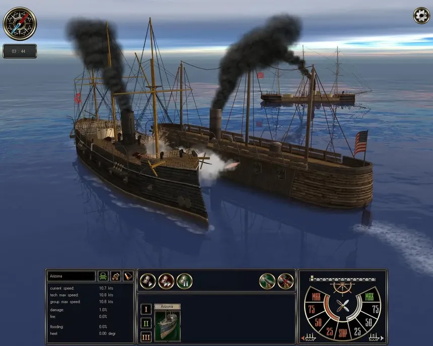 Скриншот 1 к игре Ironclads: High Seas