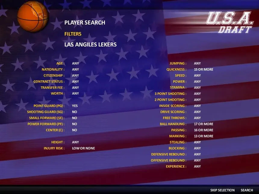 Скриншот 3 к игре World Basketball Manager 2010