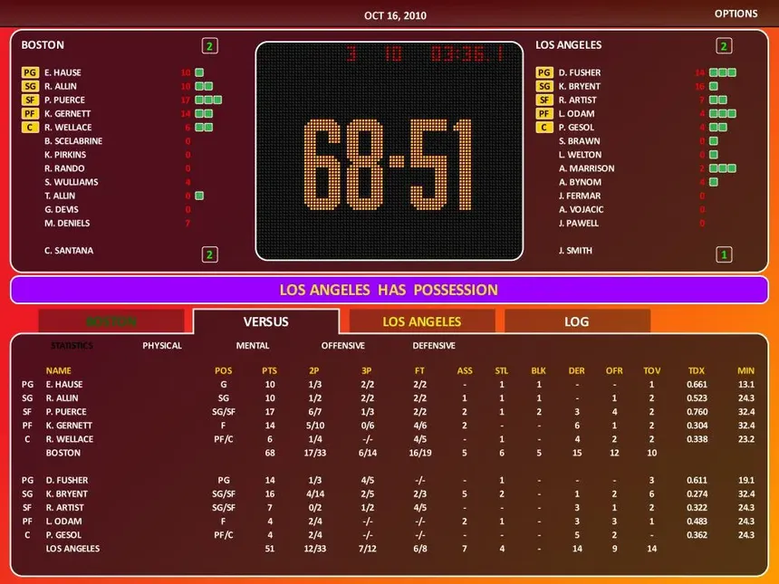 Скриншот 7 к игре World Basketball Manager 2010
