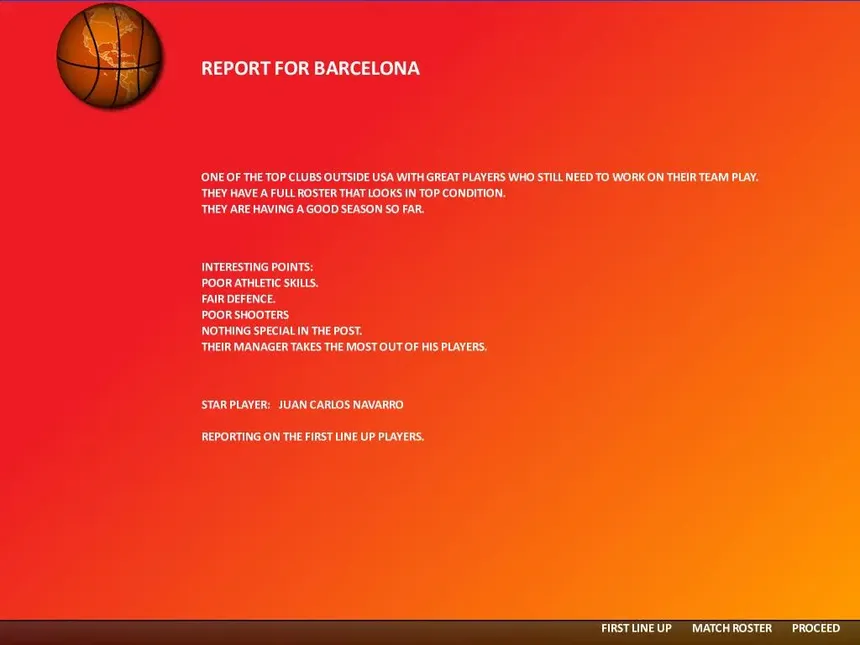 Скриншот 8 к игре World Basketball Manager 2010