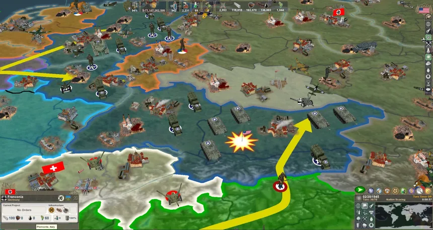 Скриншот 7 к игре Making History II: The War of the World