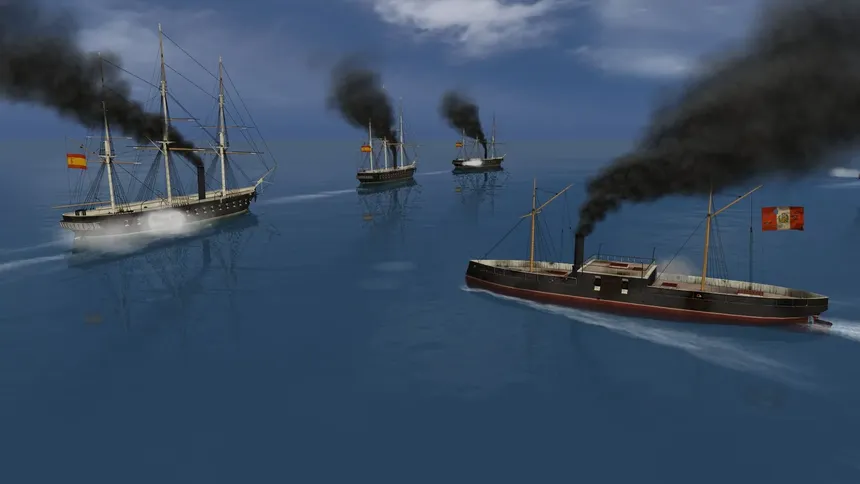 Скриншот 5 к игре Ironclads: Chincha Islands War 1866