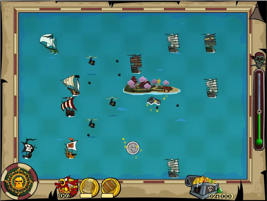 Скриншот 4 к игре Zombie Pirates