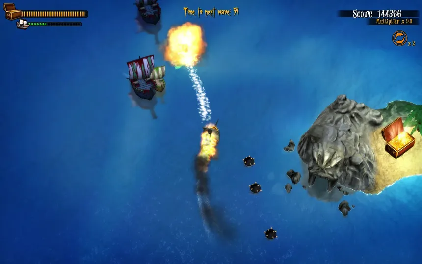 Скриншот 7 к игре Woody Two-Legs: Attack of the Zombie Pirates
