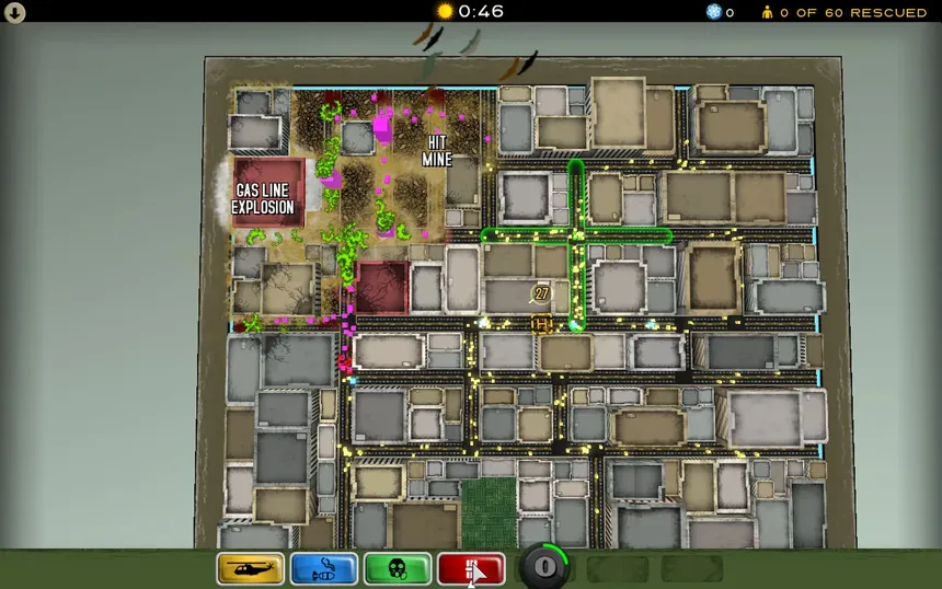 Скриншот 1 к игре Atom Zombie Smasher