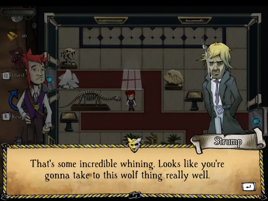 Скриншот 1 к игре MacGuffin's Curse