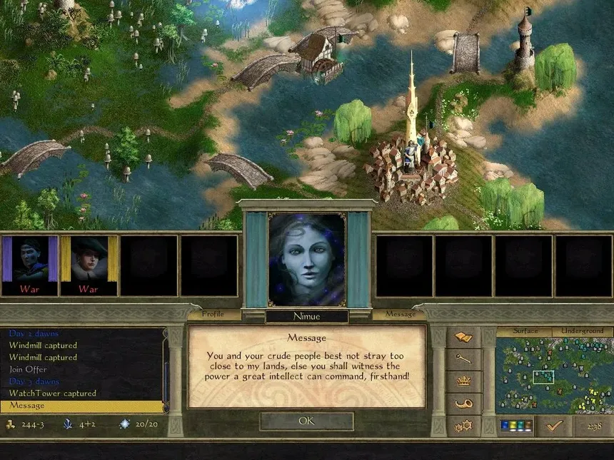 Скриншот 2 к игре Age of Wonders II: The Wizard's Throne