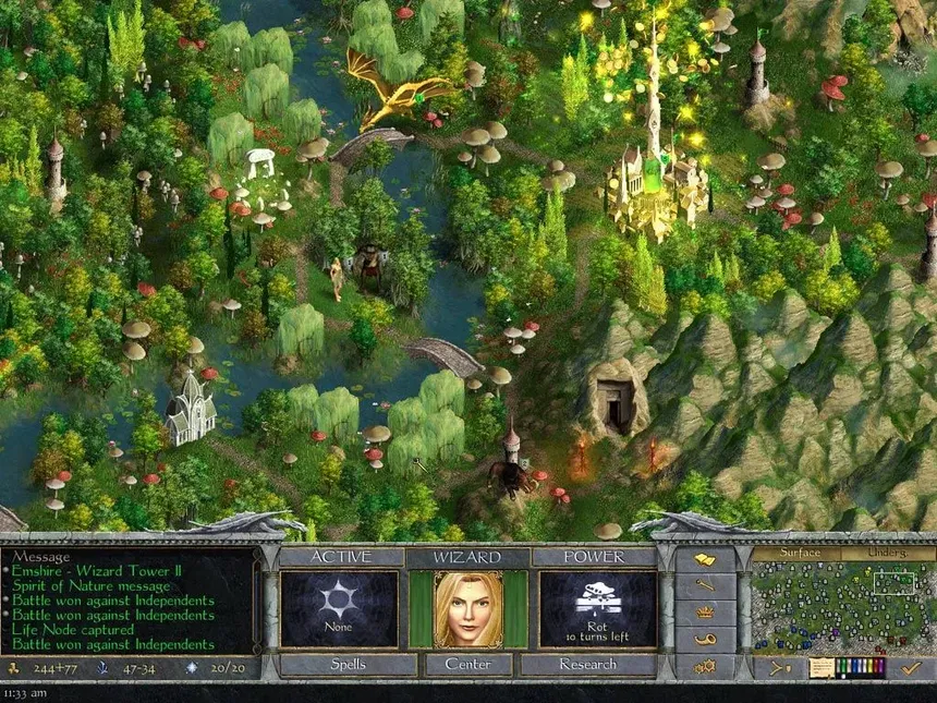 Скриншот 1 к игре Age of Wonders Shadow Magic