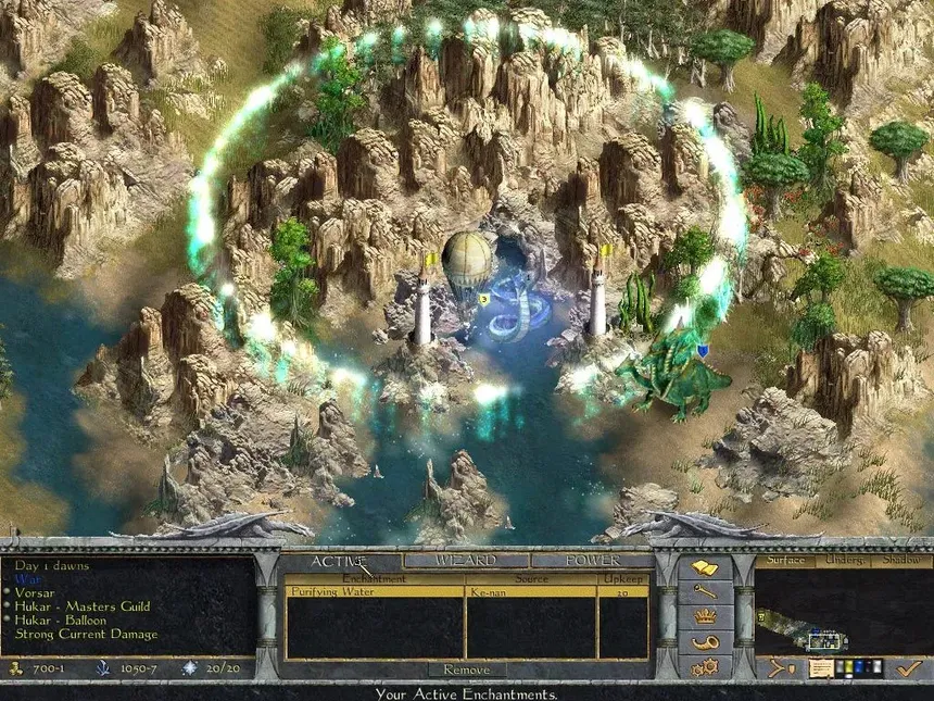 Скриншот 4 к игре Age of Wonders Shadow Magic