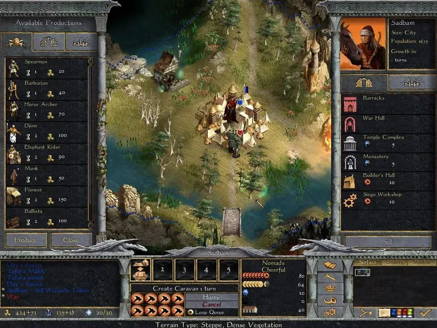 Скриншот 7 к игре Age of Wonders Shadow Magic