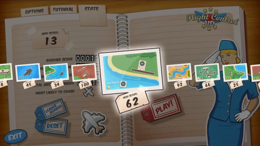 Скриншот 2 к игре Flight Control HD