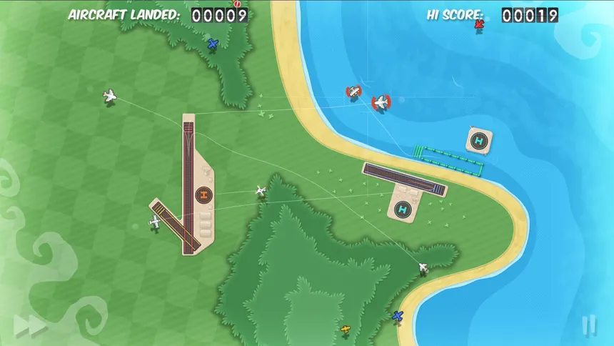 Скриншот 6 к игре Flight Control HD