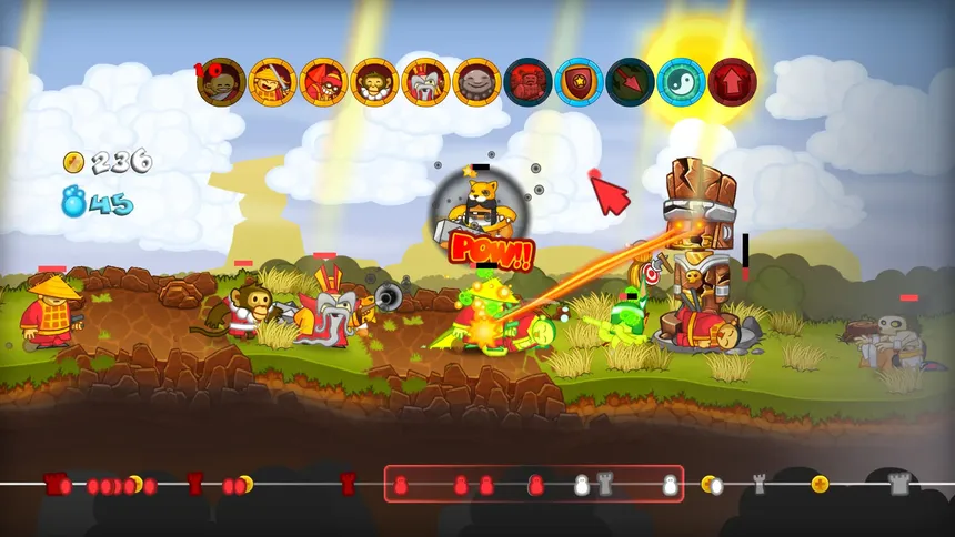 Скриншот 2 к игре Swords and Soldiers HD