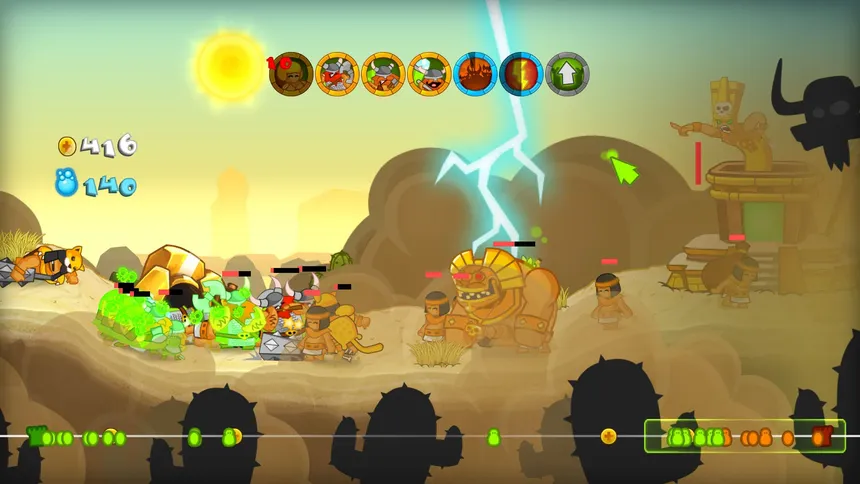 Скриншот 5 к игре Swords and Soldiers HD