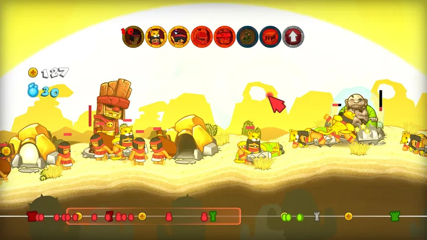 Скриншот 6 к игре Swords and Soldiers HD